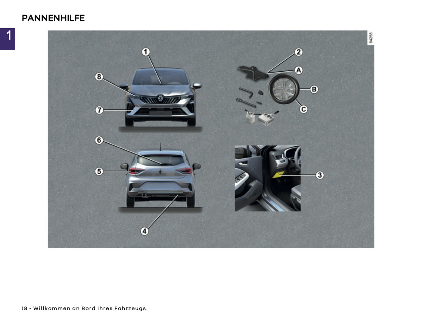 2025-2026 Renault Clio Bedienungsanleitung | Deutsch