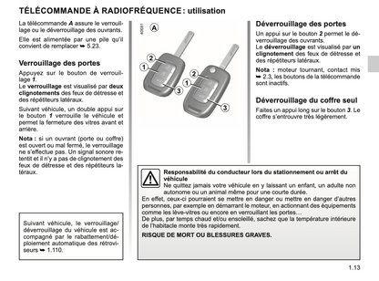 2023-2024 Renault Clio Gebruikershandleiding | Frans