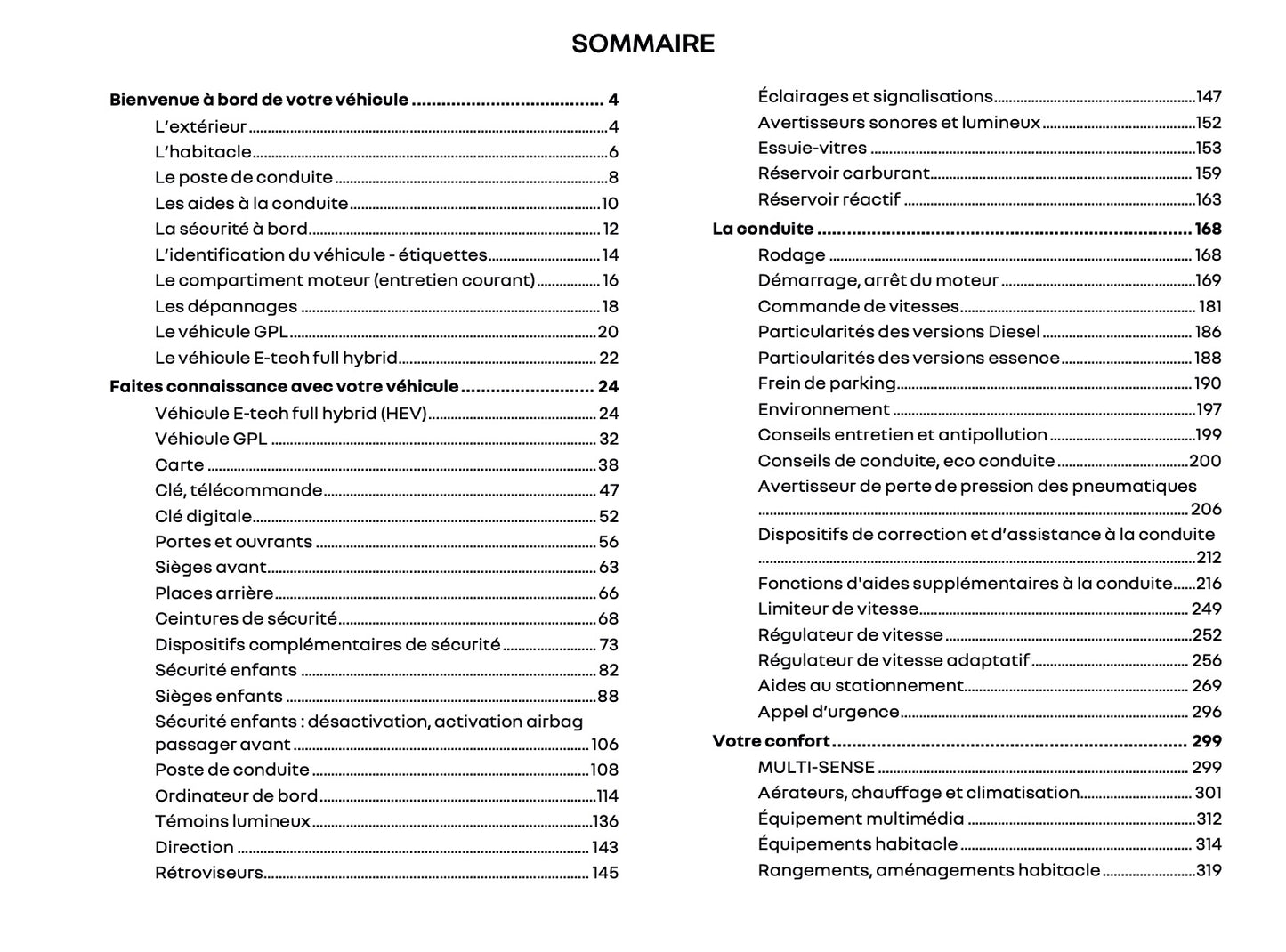 2024-2025 Renault Clio Manuel du propriétaire | Français