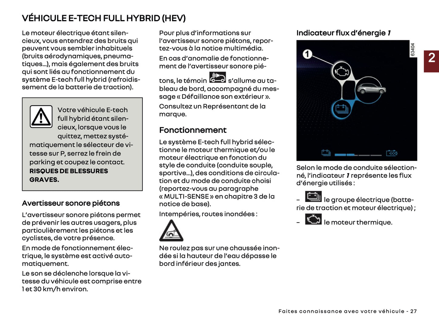 2024-2025 Renault Clio Manuel du propriétaire | Français