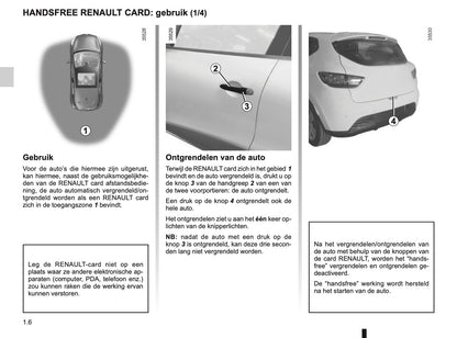 2015-2016 Renault Clio Gebruikershandleiding | Nederlands