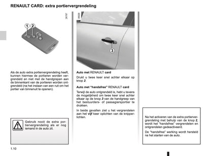 2015-2016 Renault Clio Gebruikershandleiding | Nederlands