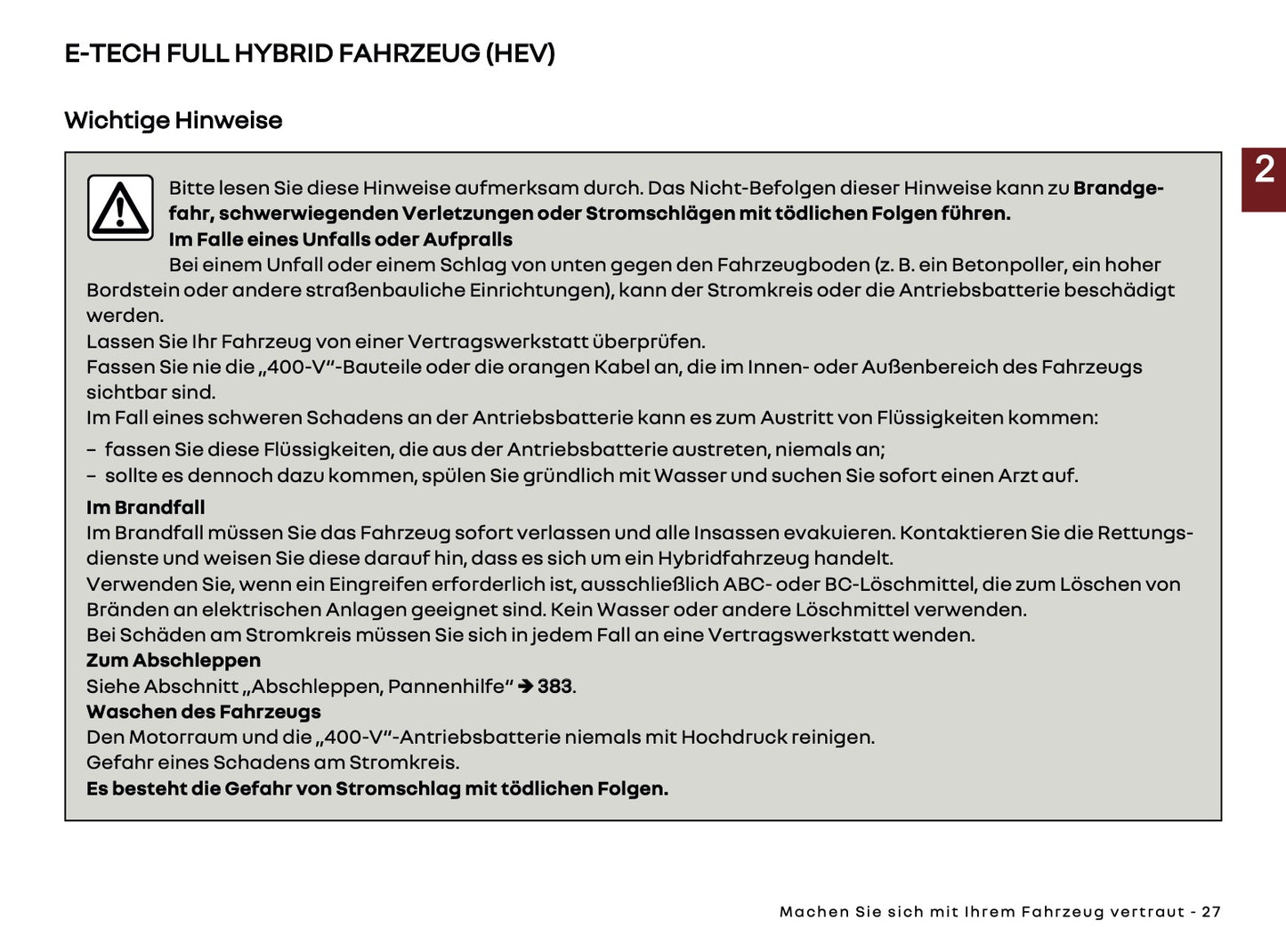 2025 Renault Espace Bedienungsanleitung | Deutsch