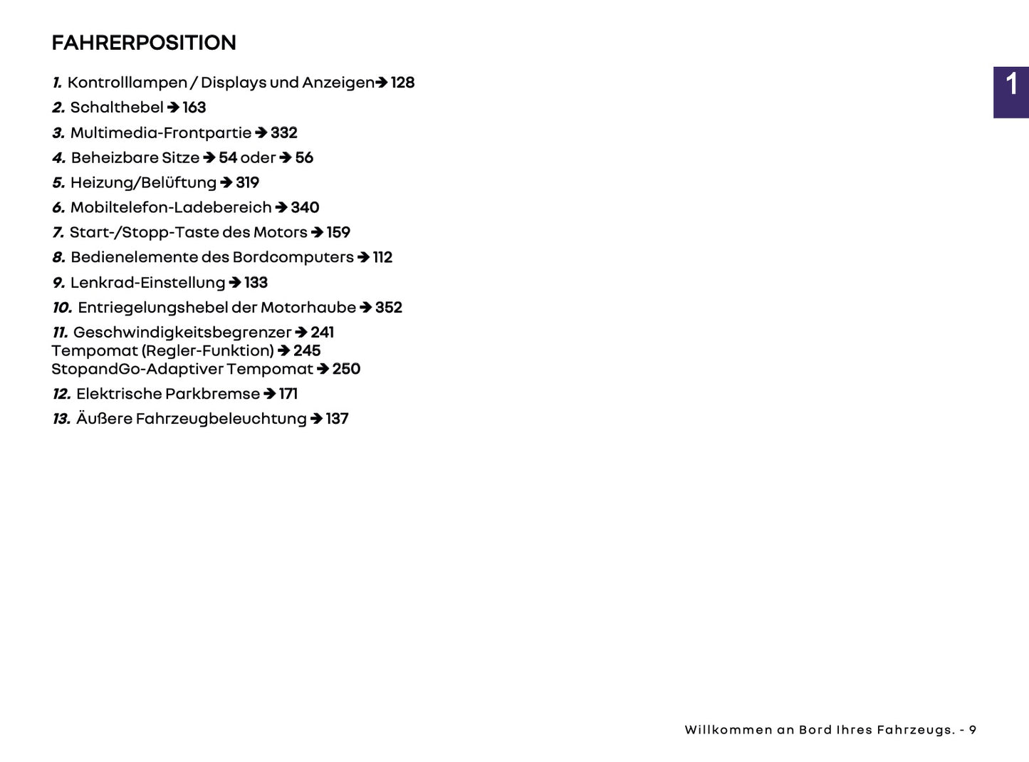 2025 Renault Espace Bedienungsanleitung | Deutsch