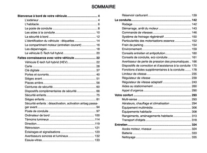 2024-2025 Renault Espace Owner's Manual | French