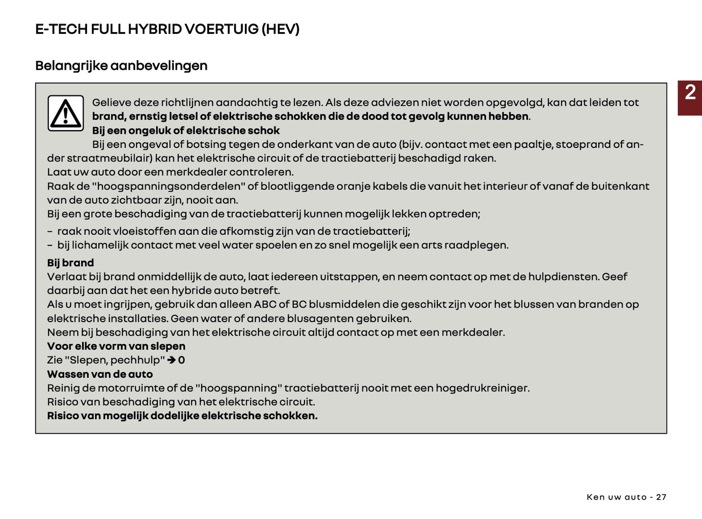 2026 Renault Espace Gebruikershandleiding | Nederlands