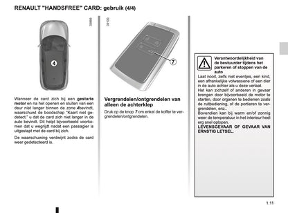 2018-2019 Renault Kadjar Gebruikershandleiding | Nederlands