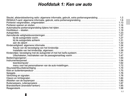 2018-2019 Renault Kadjar Gebruikershandleiding | Nederlands