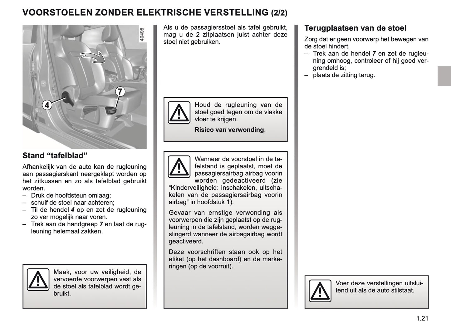 2021 Renault Kadjar Gebruikershandleiding | Nederlands