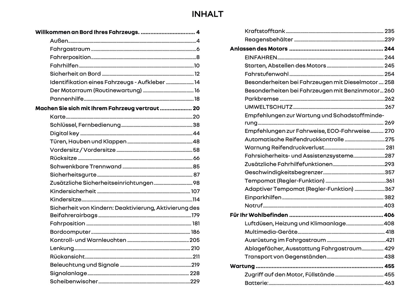 2024-2025 Renault Kangoo/Kangoo Rapid Owner's Manual | German