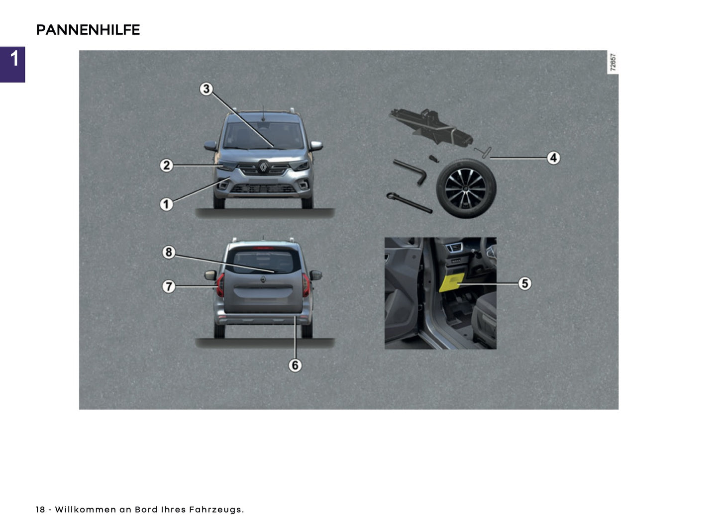 2025 Renault Kangoo E-Tech Owner's Manual | German
