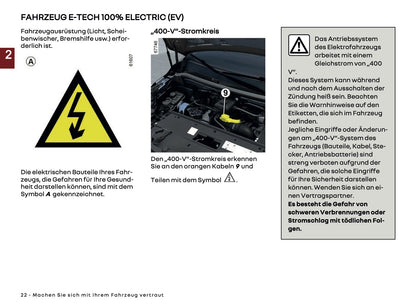 2025 Renault Kangoo E-Tech Owner's Manual | German