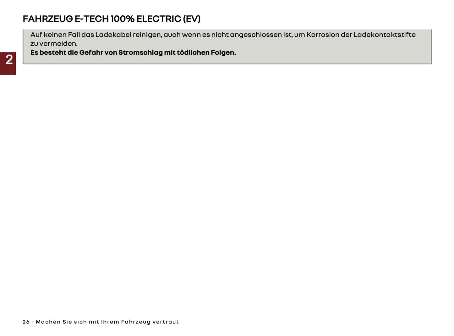 2025 Renault Kangoo E-Tech Owner's Manual | German