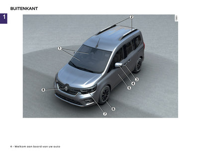 2026 Renault Kangoo E-Tech Electric Gebruikershandleiding | Nederlands