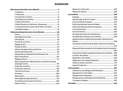 2024-2025 Renault Kangoo Owner's Manual | French