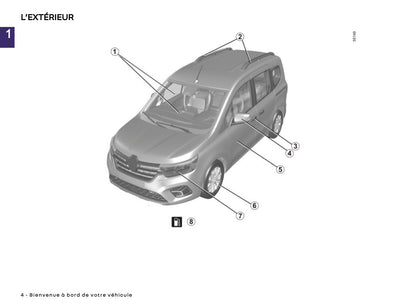 2024-2025 Renault Kangoo Owner's Manual | French