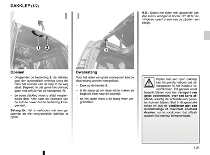 2012-2013 Renault Kangoo Owner's Manual | Dutch