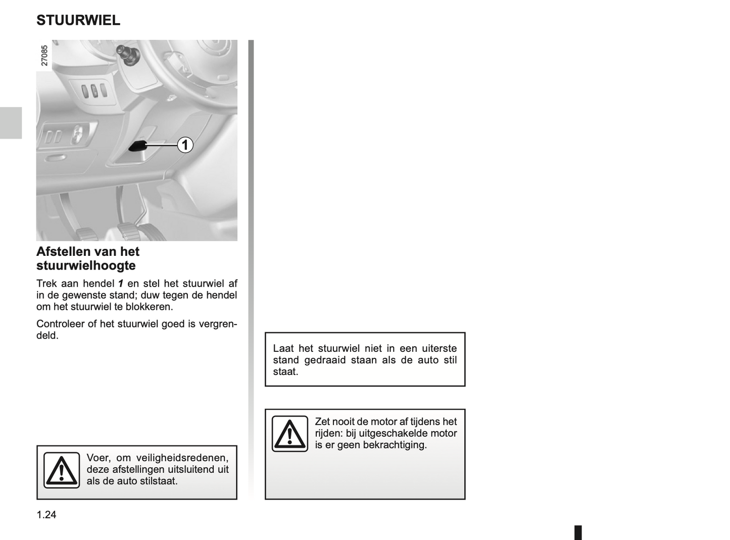 2012-2013 Renault Kangoo Owner's Manual | Dutch