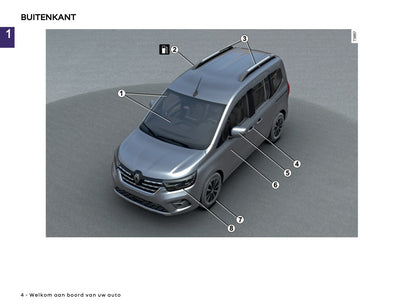 2026 Renault Kangoo Gebruikershandleiding | Nederlands