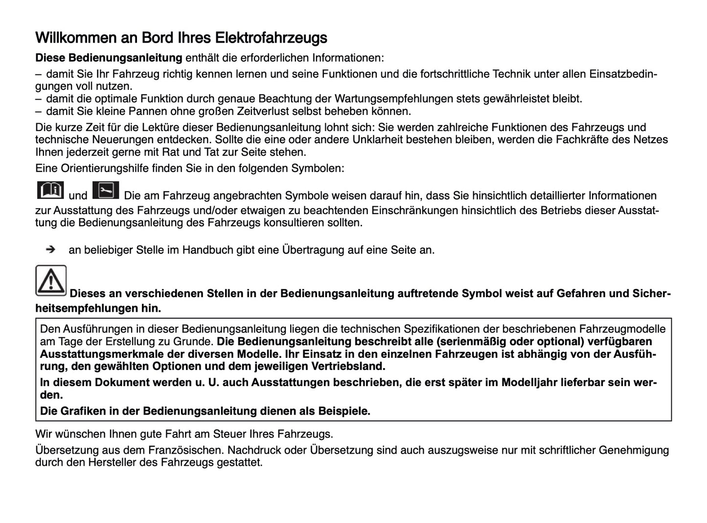 2024-2025 Renault Megane E-Tech Owner's Manual | German