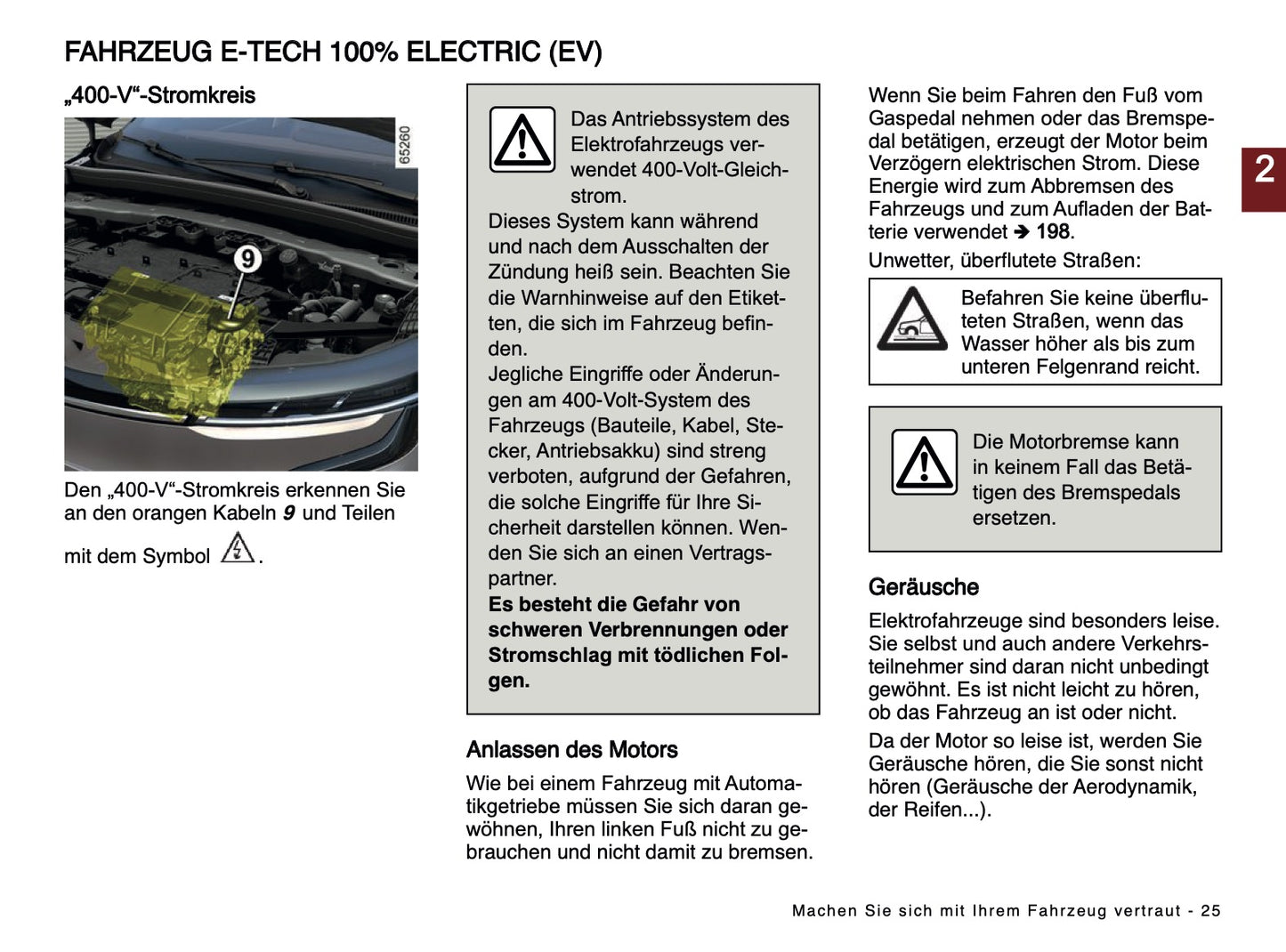2024-2025 Renault Megane E-Tech Owner's Manual | German