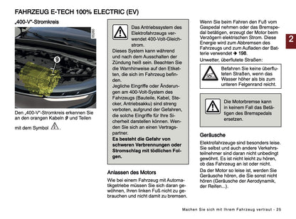 2024-2025 Renault Megane E-Tech Owner's Manual | German