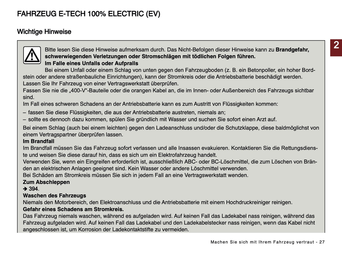 2024-2025 Renault Megane E-Tech Owner's Manual | German