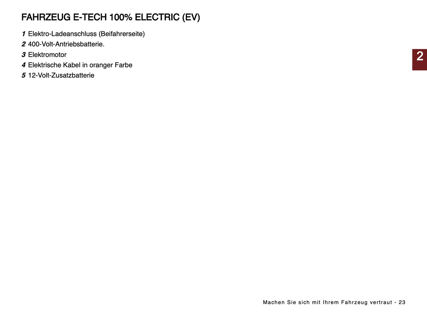 2025 Renault Megane E-Tech Owner's Manual | German
