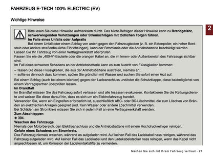 2025 Renault Megane E-Tech Owner's Manual | German