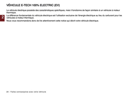 2024-2025 Renault Megane E-Tech Owner's Manual | French
