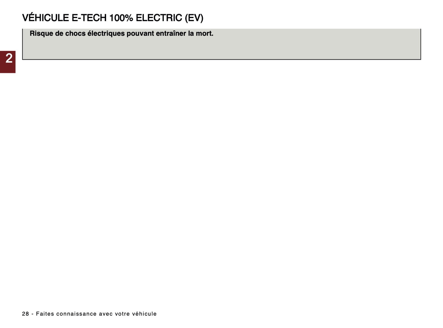 2024-2025 Renault Megane E-Tech Owner's Manual | French