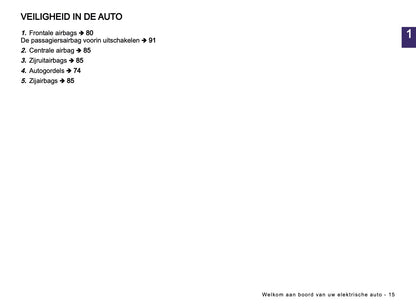 2023-2024 Renault Megane E-Tech Electric Gebruikershandleiding | Nederlands
