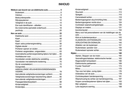 2023-2024 Renault Megane E-Tech Electric Gebruikershandleiding | Nederlands