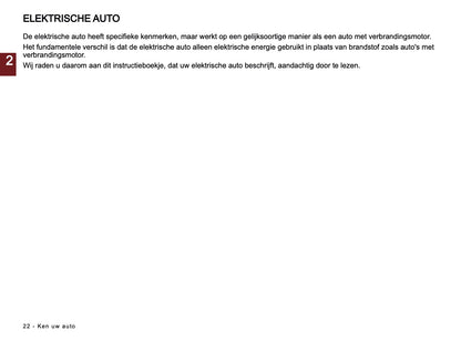 2023-2024 Renault Megane E-Tech Electric Gebruikershandleiding | Nederlands