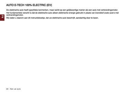 2024-2025 Renault Megane E-Tech Gebruikershandleiding | Nederlands