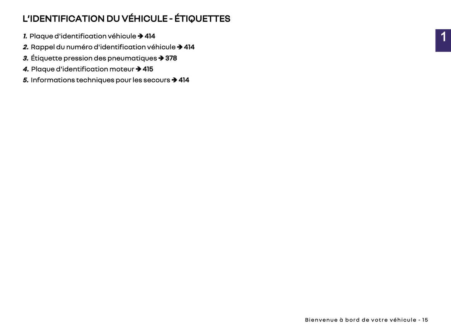 2025 Renault Rafale Owner's Manual | French