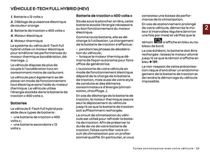 2025 Renault Rafale Owner's Manual | French