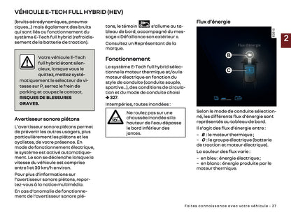 2025 Renault Rafale Owner's Manual | French