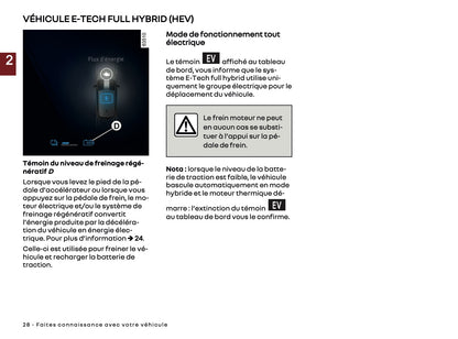 2025 Renault Rafale Owner's Manual | French