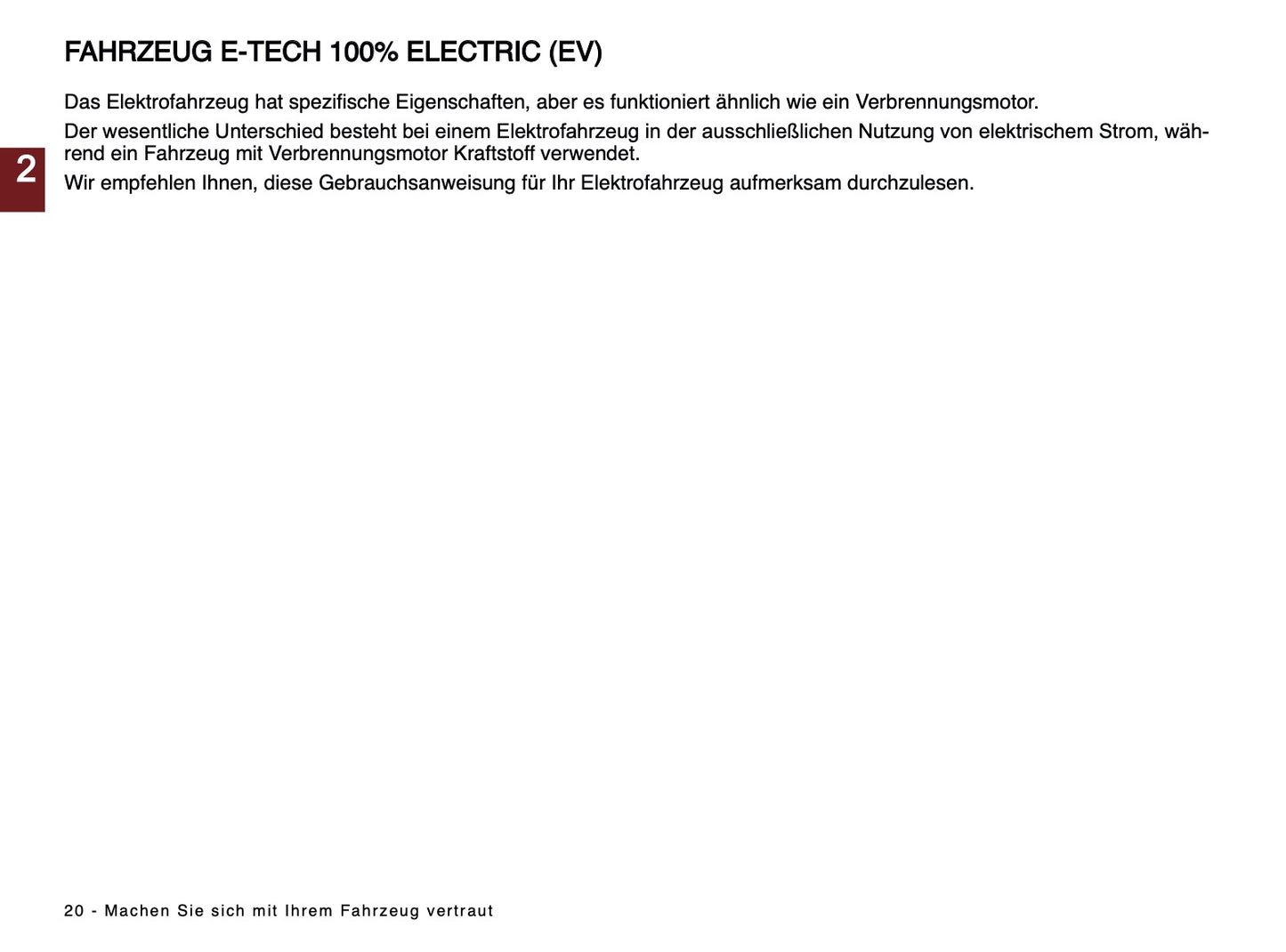 2024-2025 Renault Scenic E-Tech Owner's Manual | German