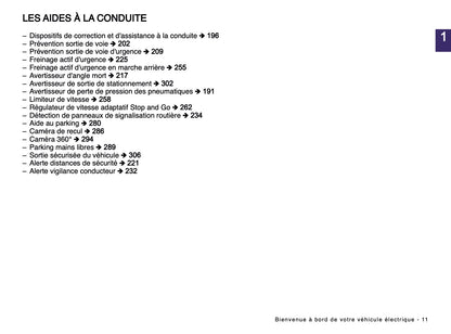 2024-2025 Renault Scenic E-Tech Owner's Manual | French