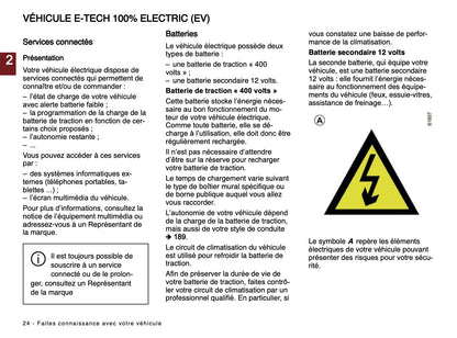 2024-2025 Renault Scenic E-Tech Owner's Manual | French