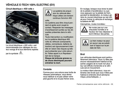 2024-2025 Renault Scenic E-Tech Owner's Manual | French