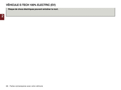 2024-2025 Renault Scenic E-Tech Owner's Manual | French