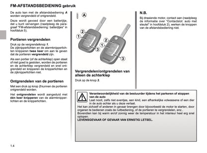 2018-2019 Renault Scenic/Grand Scenic Gebruikershandleiding | Nederlands