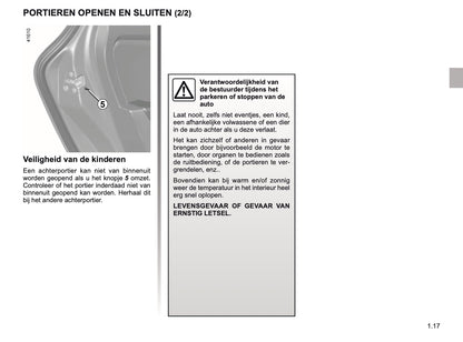 2018-2019 Renault Scenic/Grand Scenic Gebruikershandleiding | Nederlands