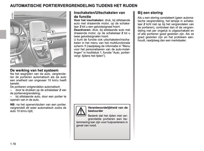 2018-2019 Renault Scenic/Grand Scenic Gebruikershandleiding | Nederlands