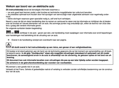 2024-2025 Renault Scenic E-Tech Owner's Manual | Dutch