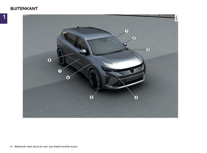 2025-2026 Renault Scenic E-Tech Electric Gebruikershandleiding | Nederlands