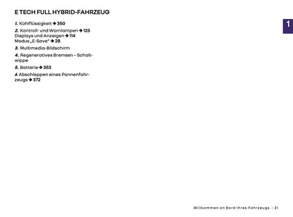 2025 Renault Symbioz Owner's Manual | German